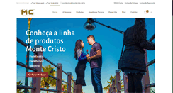 Desktop Screenshot of montecristo.ind.br